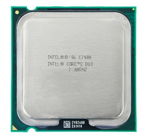 INTEL CORE 2 DUO E7400 2.8 GHZ 3MB CACHE 1066 MHZ FSB - LGA 775 PROCESSOR Б/У